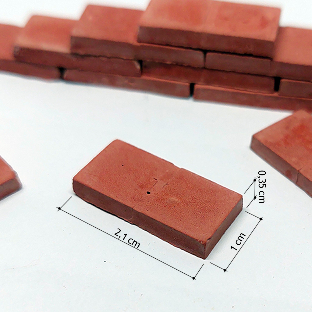 Bata Mini Merah / Miniatur Bata Merah / Minibrick