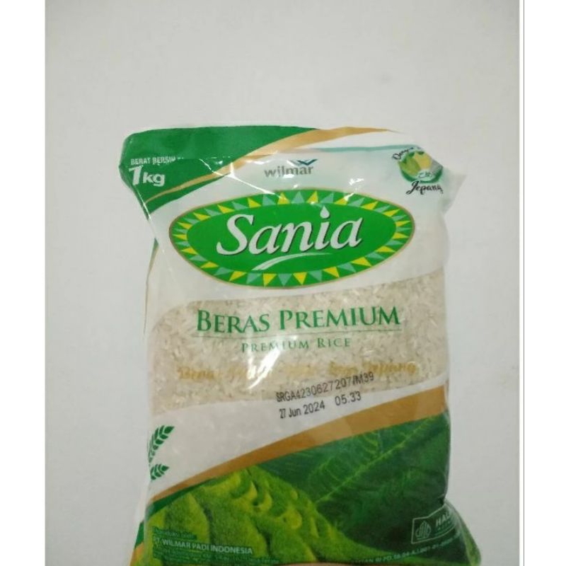

Beras sania 1kg premium