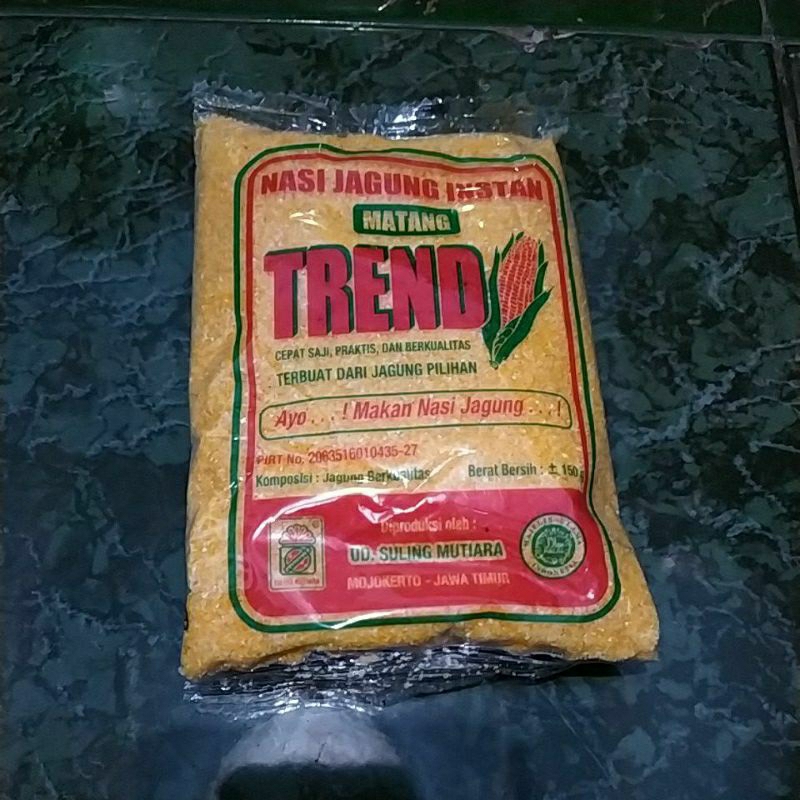 

Nasi jagung instan / ampok 150gram