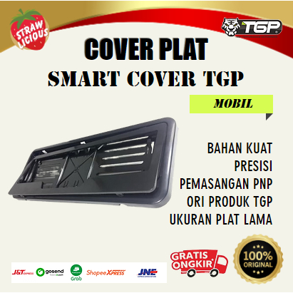 Variasi Aksesoris Dudukan Plat Nomor Cover Plat Nomor Mobil TGP Hitam