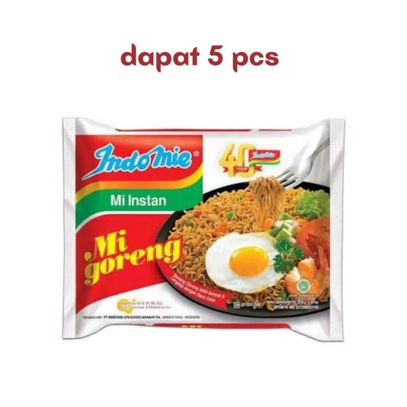 

Indomie Goreng (5 PCS)