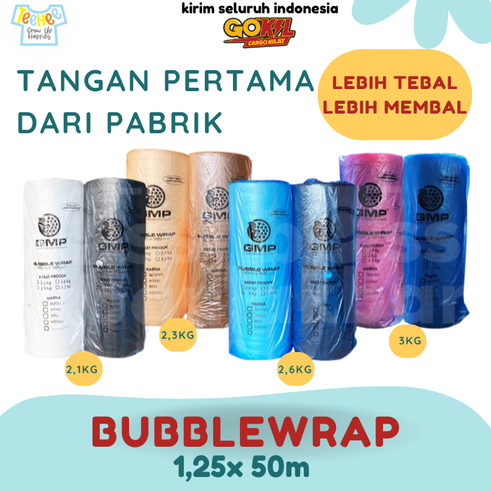 

BUBBLE WRAP untuk tambahan packing