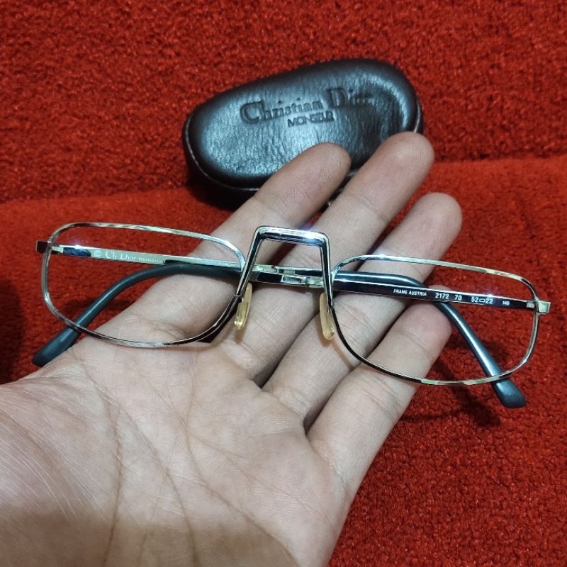 frame kacamata christian dior authentic