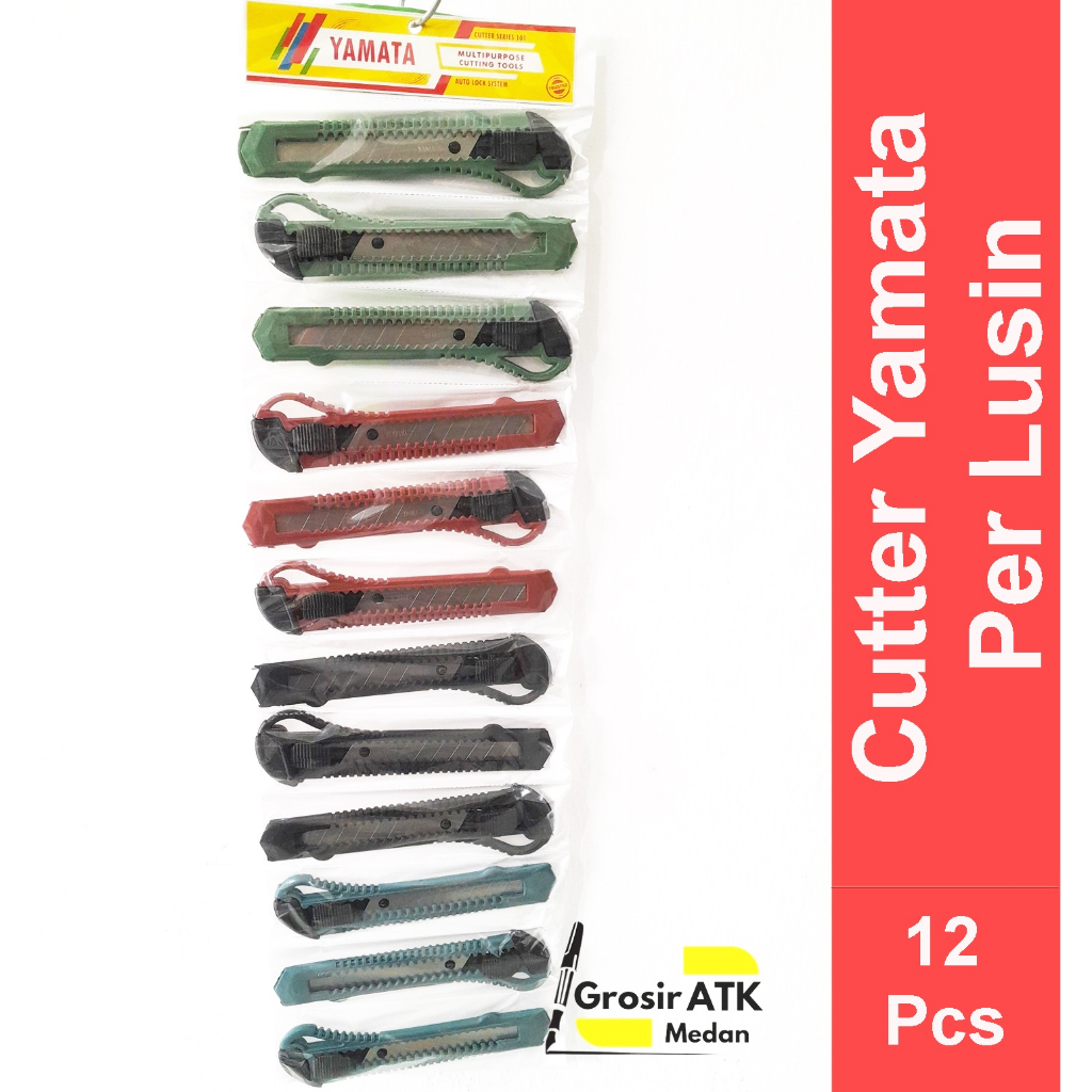 

Cutter Yamata Murah harga 1 Lusin / Cutter Murah