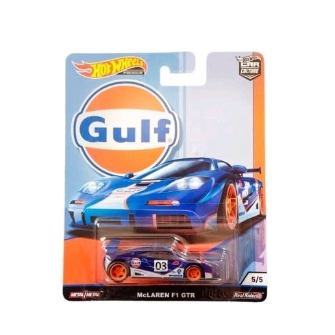 Hotwheels Premium Gulf McLaren F1 GTR