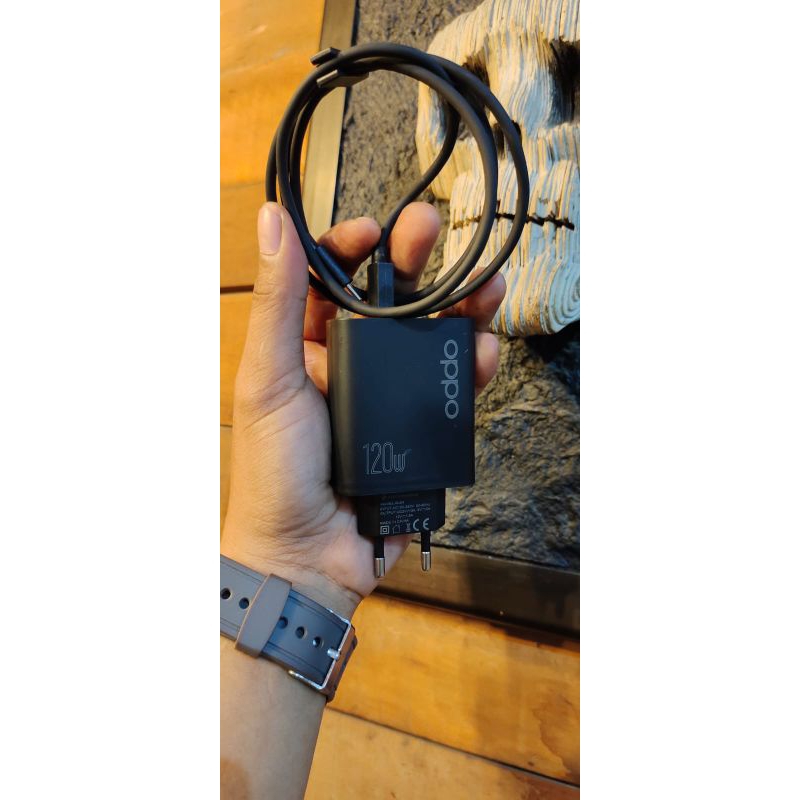 CHARGER FAST CHARGING PENGISIAN CEPAT OPPO 120 WAT 