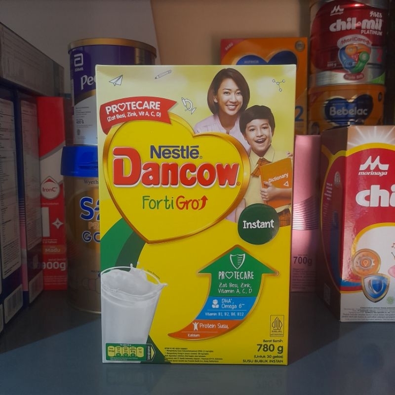 

[ED 01/25] DANCOW Fortigro Instan 780gr Susu Bubuk Instan