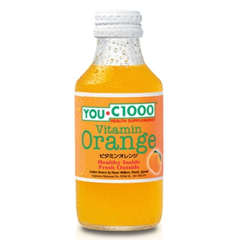 

you c1000 minuman vitamin c orange 140ml