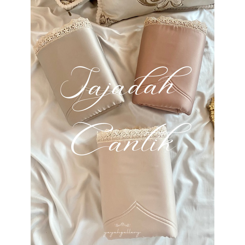 Sajadah Cantik Free Tasbih Mutiara | Hampers Hadiah | Sajadah ada | Sajadah Souvenir | Free Tasbih