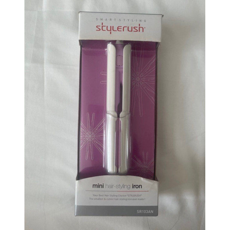 stylerush - mini flat iron - catokan rambut