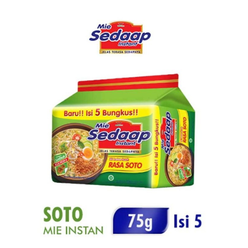 

Sedaap mie kuah soto isi 5