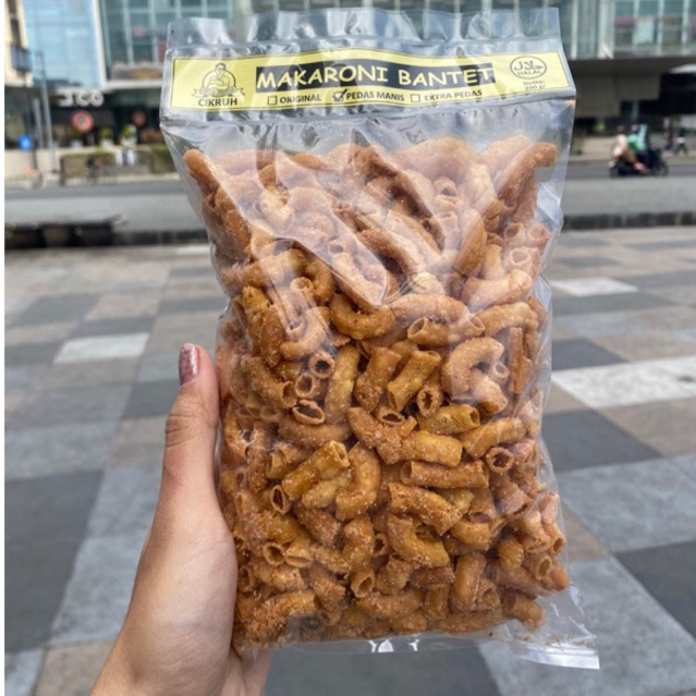 

MAKARONI BANTET DAUN JERUK200 gram /MAKARONI CIKRUH/MAKARONI KRIYUK