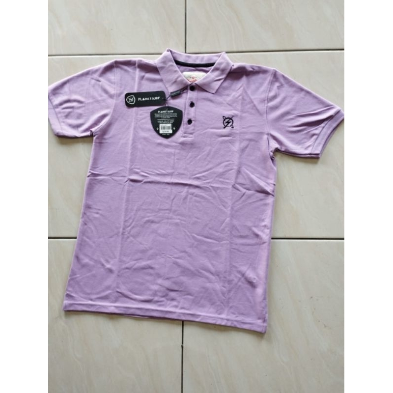 kaos kerah / polo planet surf bm original