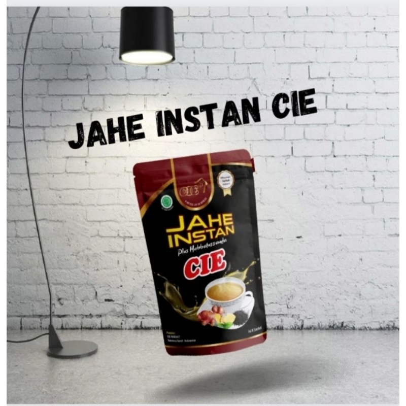 

CIE Jahe Instan plus habbatussauda serbuk siap seduh