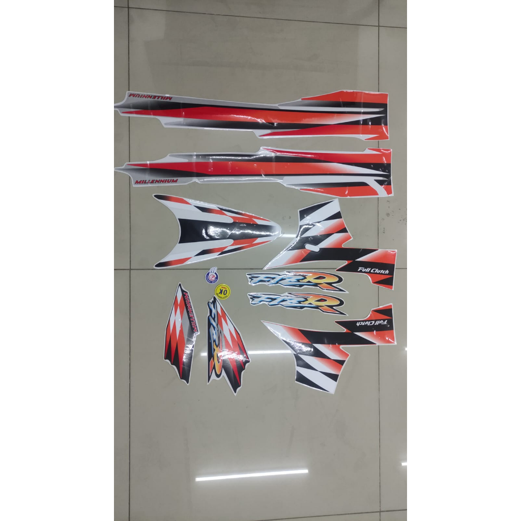 striping f1zr millenium orange versi lama