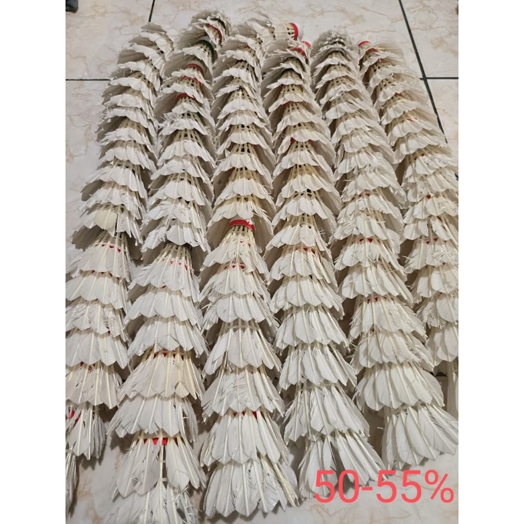 Kok Drilling Shuttlecock Bekas Bola Badminton Kok Bekas Kok Latihan Shuttlecock Pemanasan 55%