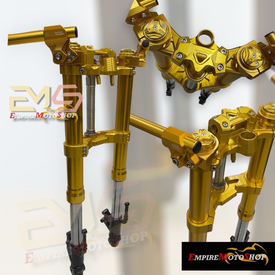 Upside Down NUI Ninja 250 Fi Z250 Double Disc Upsidedown