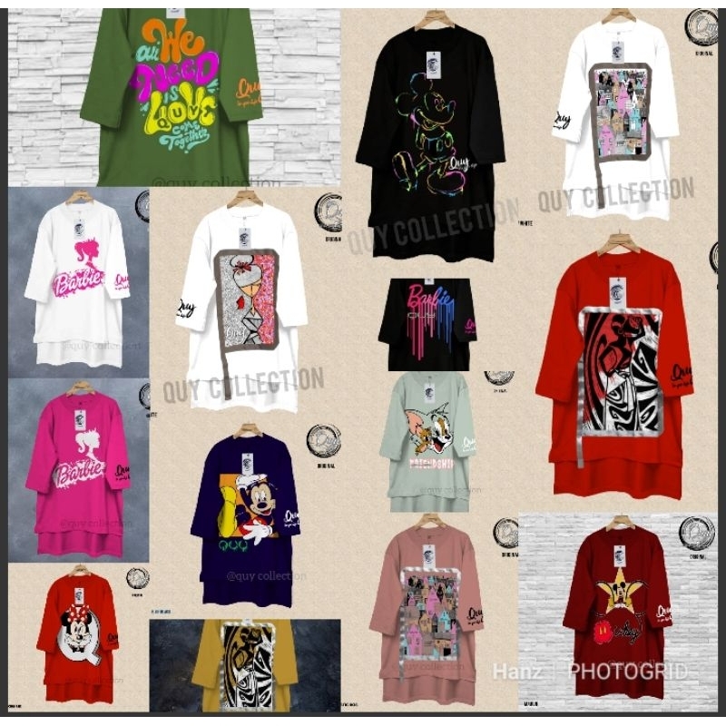 Kaos Oversize By QUY Collection