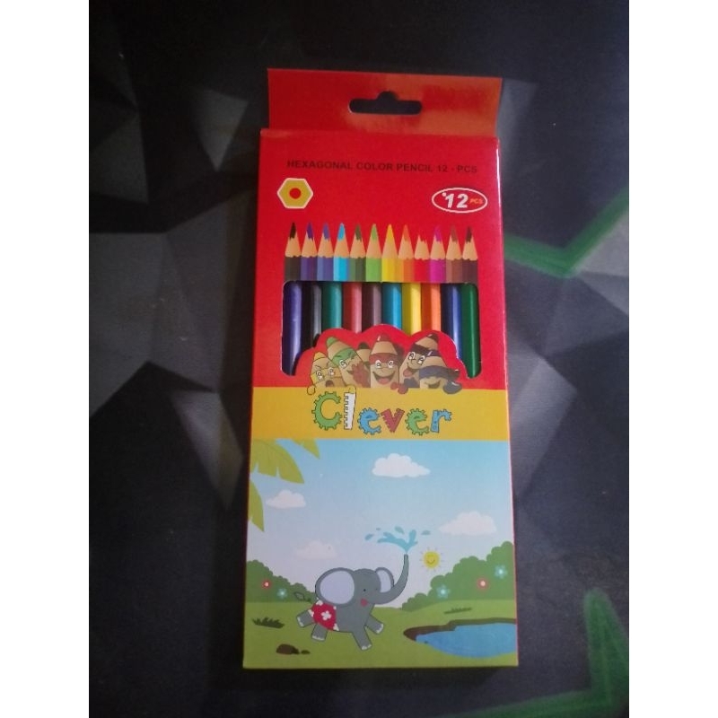 

Pensil Warna Clever CL-700 12 Warna