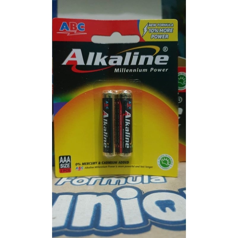 Baterai ABC Alkaline AAA ORIGINAL