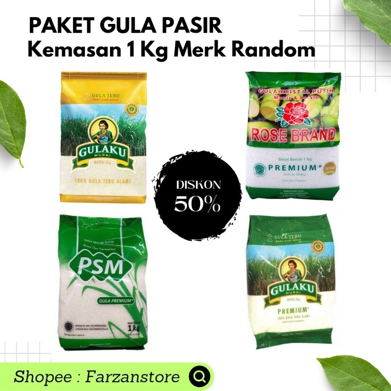 

Gula Pasir Kemasan 1kg