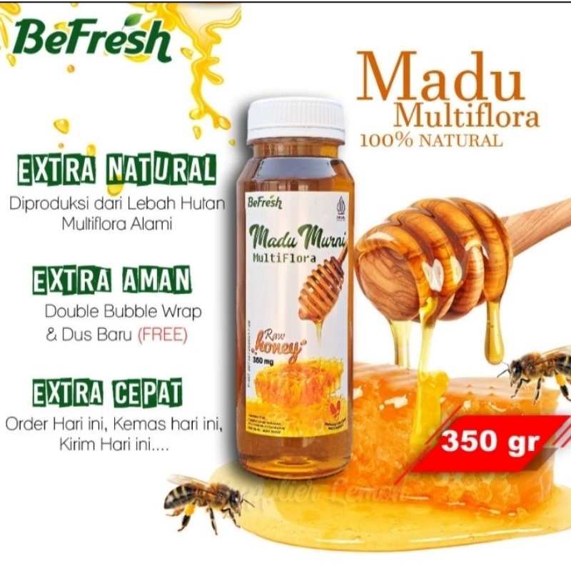 

Madu Murni Multiflora 350gr untuk kesehatan dan imunitas