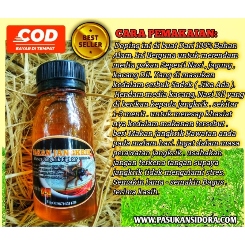 Doping cair jangkrik aduan