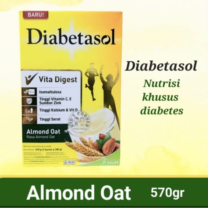 

susu diabetasol 570 almond oat