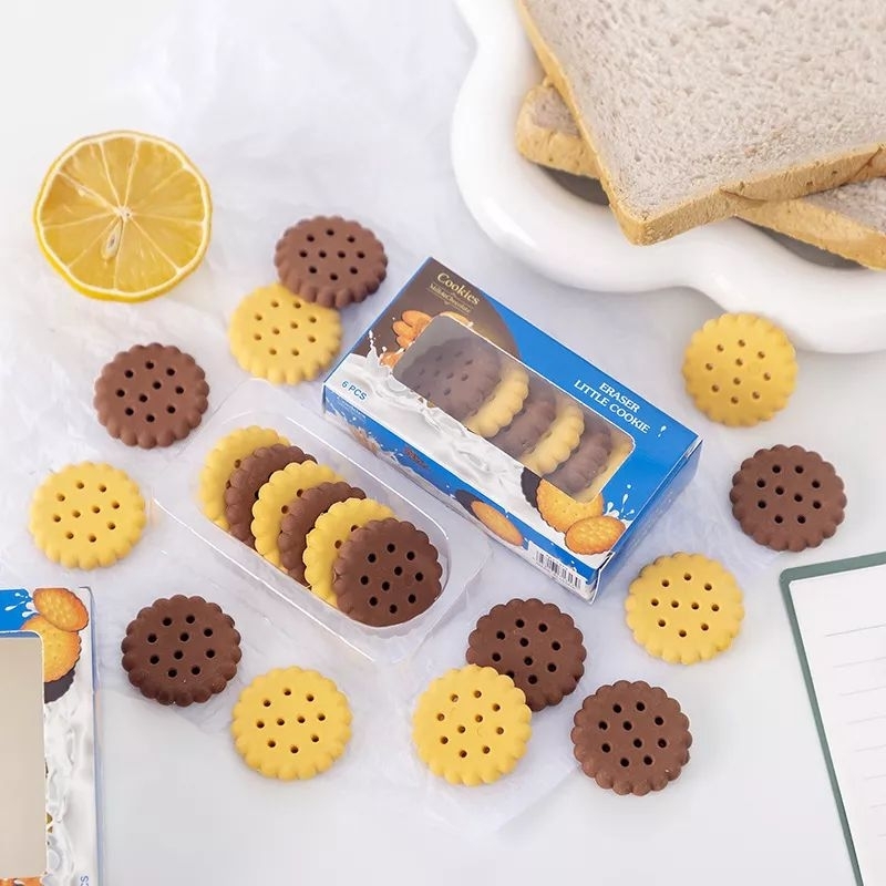 

MS | Penghapus biskuit / Eraser little cookie / eraser cookies