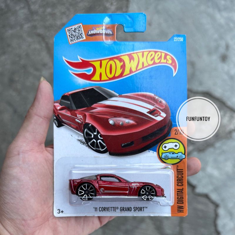 HW Hotwheels Hot Wheels Treasure Hunt TH 11 corvette Reguler