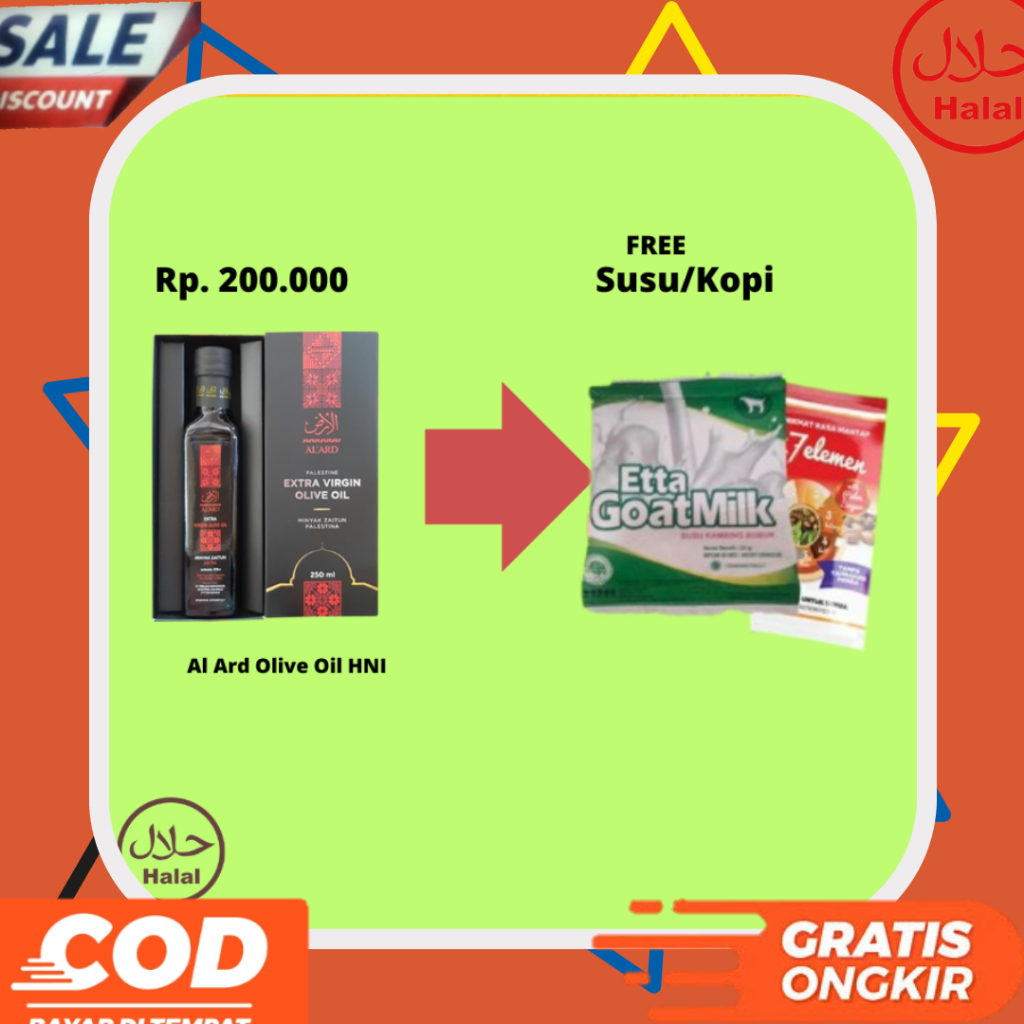

Al Ard Olive Oil HNI || Minyak Zaitun Untuk Kesehatan
