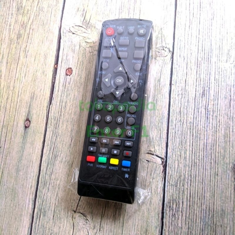 remot set top box tv digital dvb t2 paragon