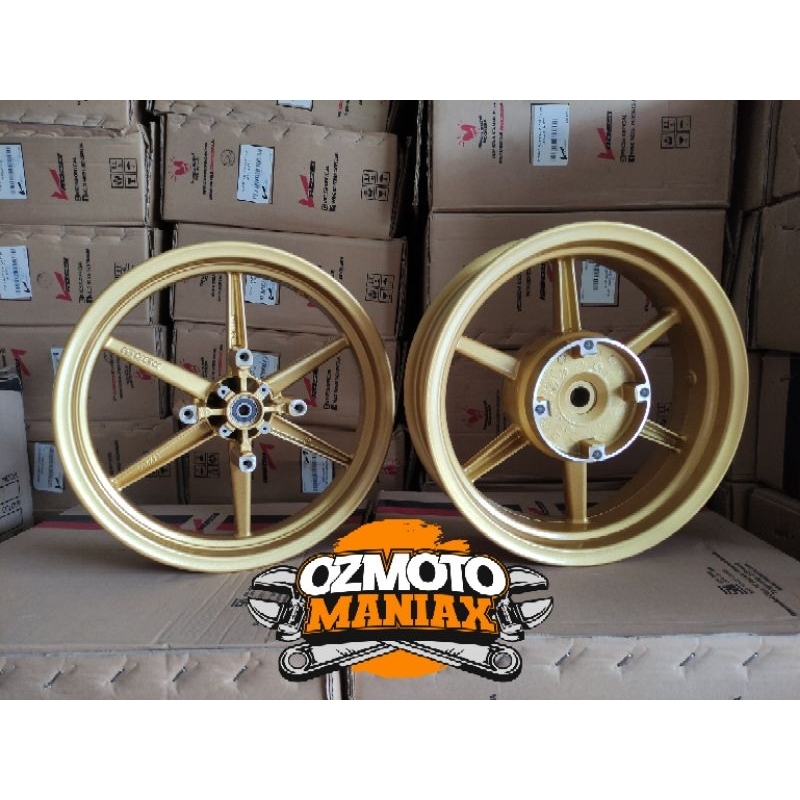 Velg V-Rossi Venom Starmax PCX 150 Lokal (Motif RCB / Daiichi Alloy)