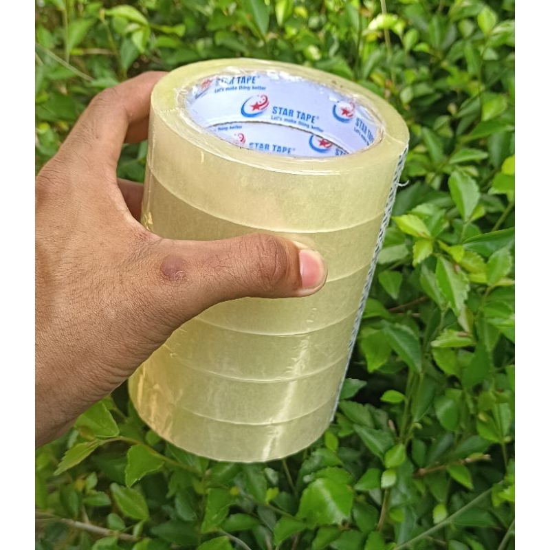 

Lakban bening 1in 24mm x 72yard full