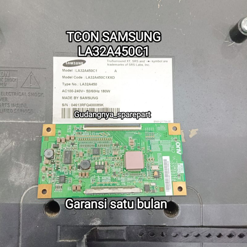 T CON SAMSUNG LA32A450C1 LA 32A450C1 LA 32A450 TICON T-CON TIKON TV LCD SAMSUNG
