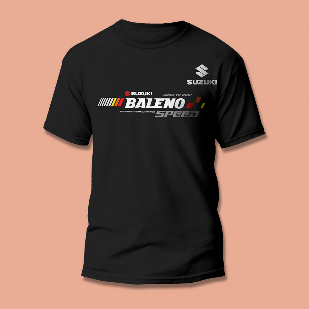 KAOS MOBIL BALENO OTOMOTIF KAOS DISTRO MOBIL SUZUKI BALENO KEREN