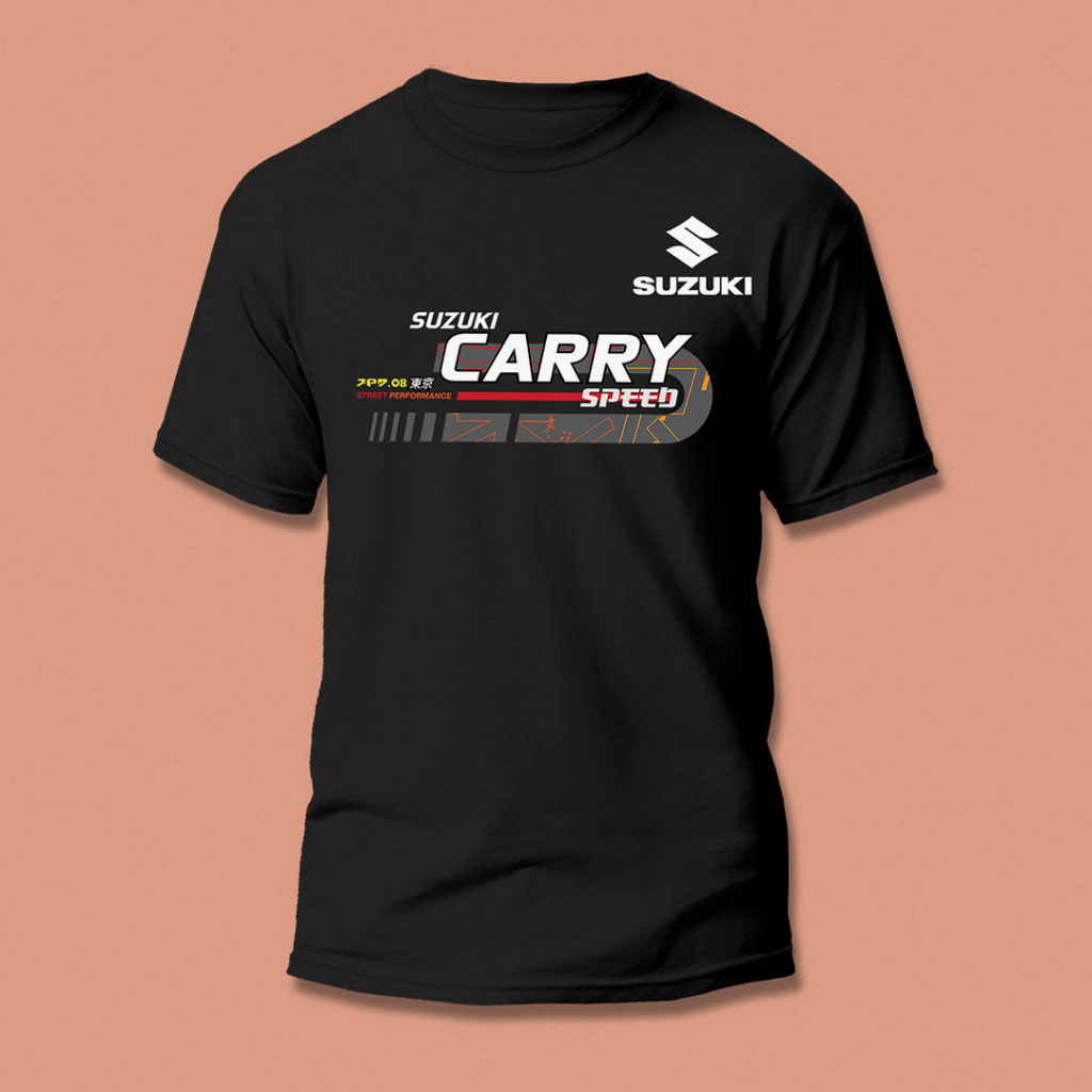KAOS MOBIL CARRY SPEED OTOMOTIF KAOS DISTRO MOBIL SUZUKI CARRY SPEED KEREN