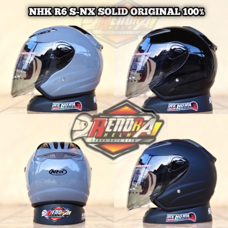 Helm NHK R6 S-NX SOLID ORIGINAL 100% Ogkir Termurah 2KG
