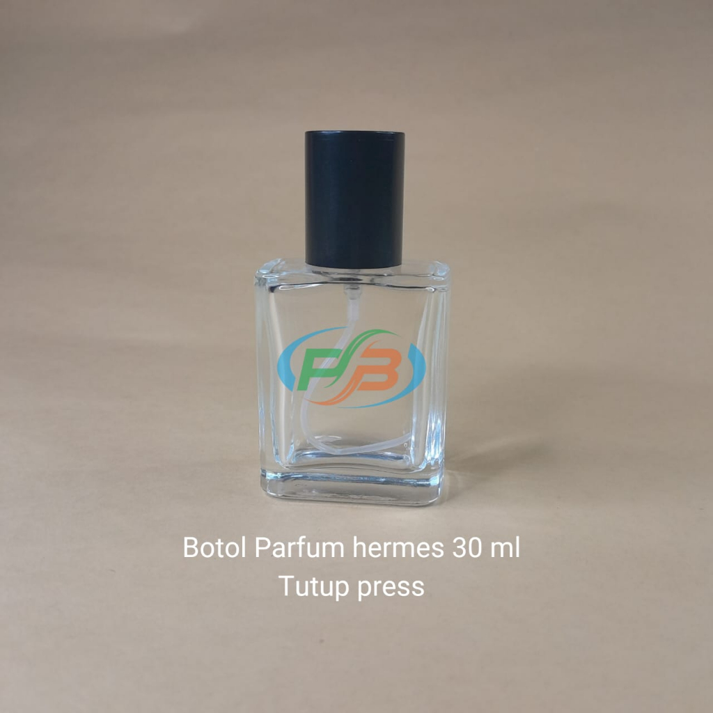 Botol parfum hermes 30 ml / botol parfum / botol kaca / botol hermes