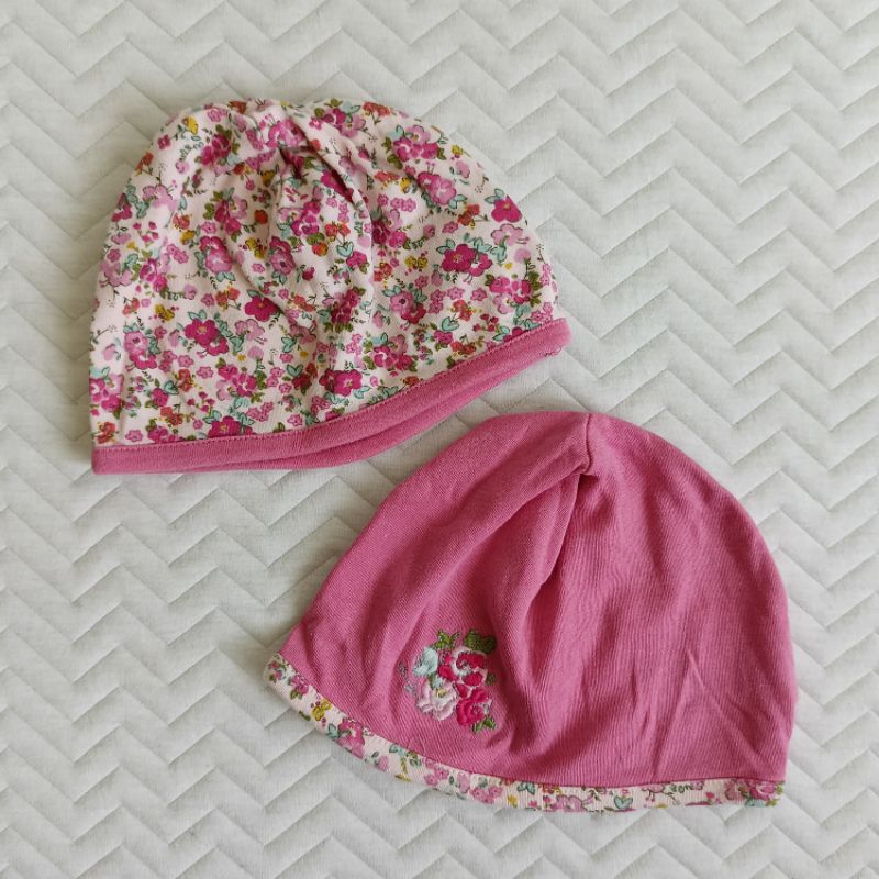 Preloved Topi Bayi Mothercare (set 2)