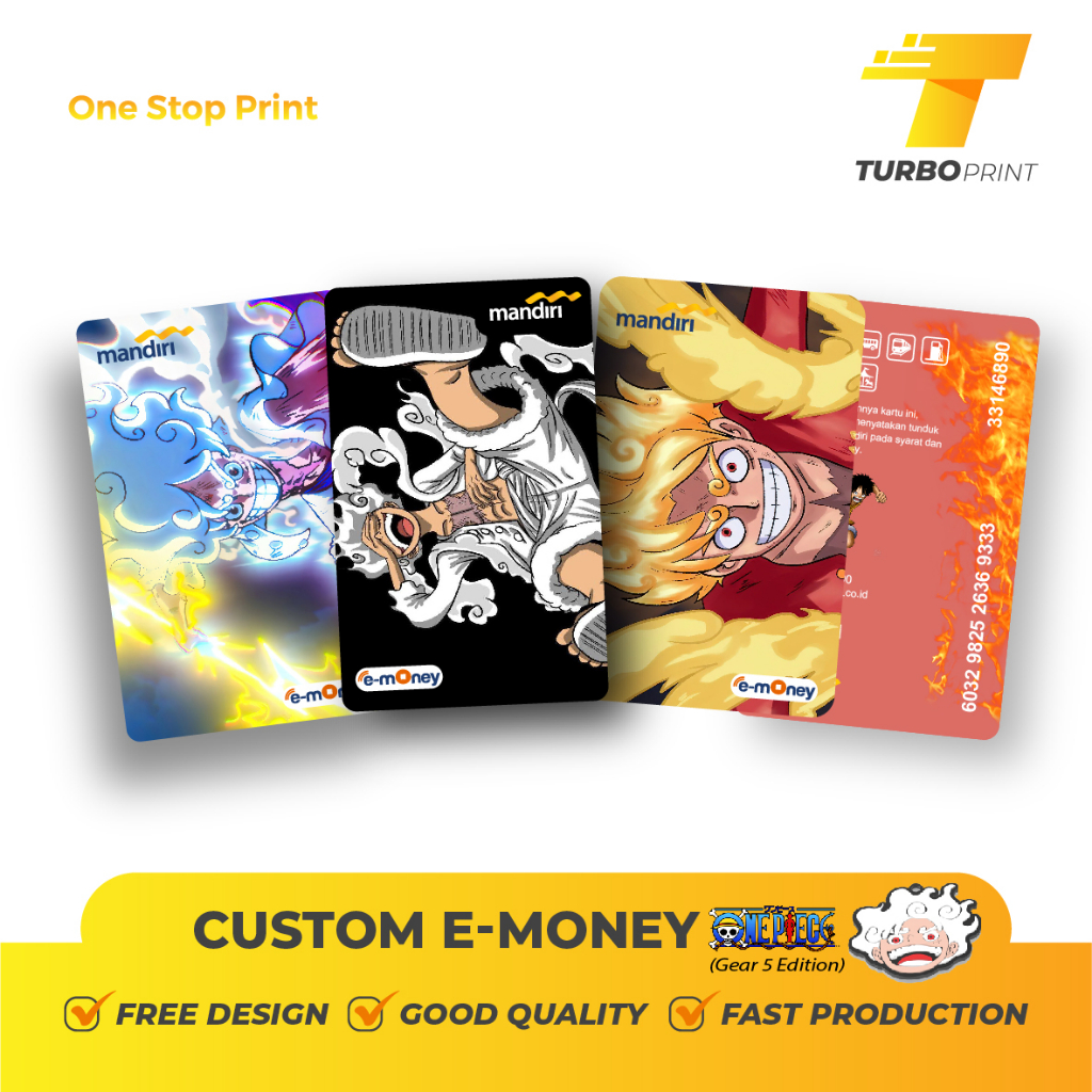 E MONEY / FLAZZ LUFFY SPECIAL EDITION / LIMITED / LUFFY GEAR 5