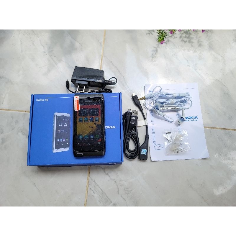 Nokia N8-00 Fullset Original BNOB new import