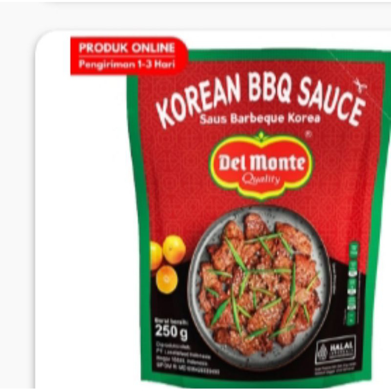 

korean bbq sauce 250gr