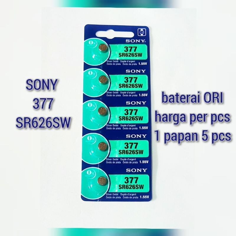 Baterai Jam Tangan  ORI Sony / Baterai Jam Tangan / Baterai Bagus Awet / Baterai Jam Sony ( SR626SW)