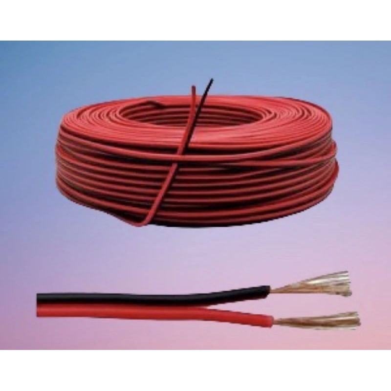 kabel merah hitam