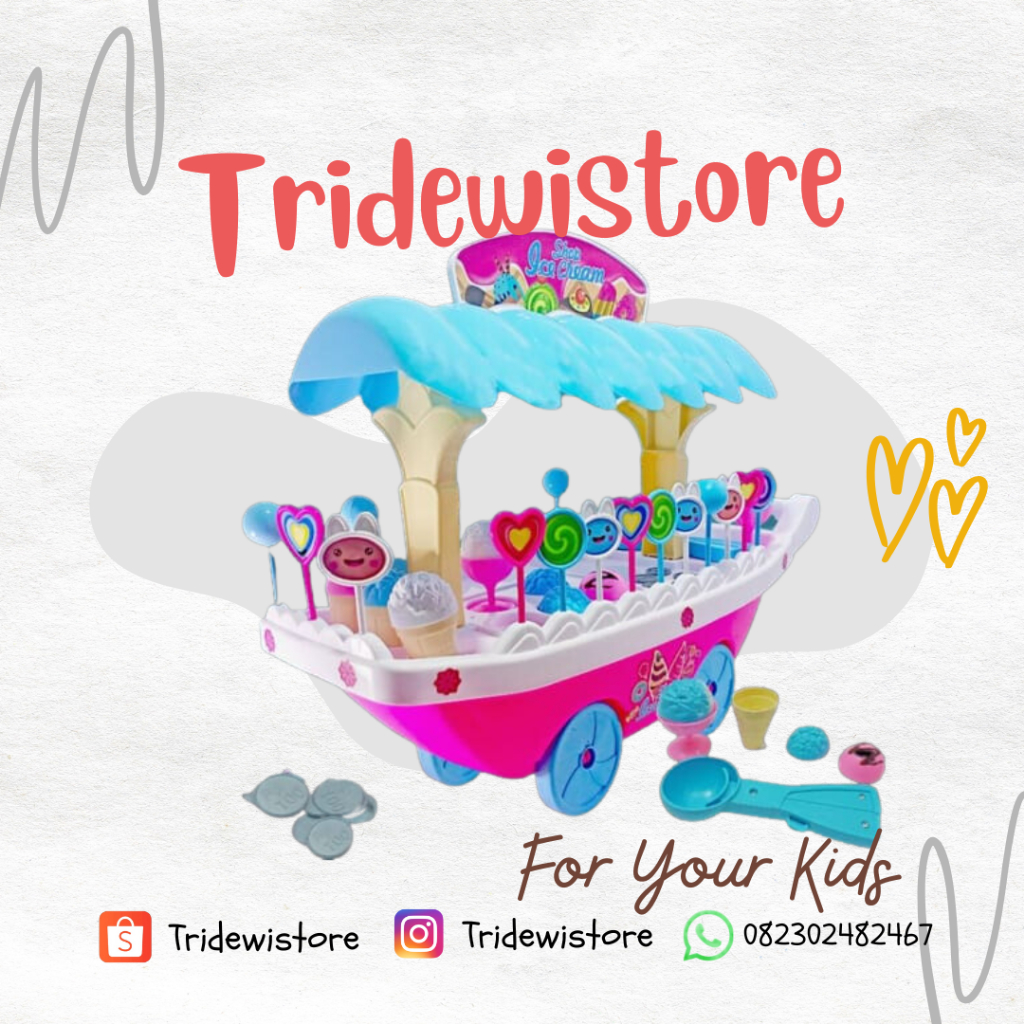 MAINAN ANAK ES KRIM DORONG
