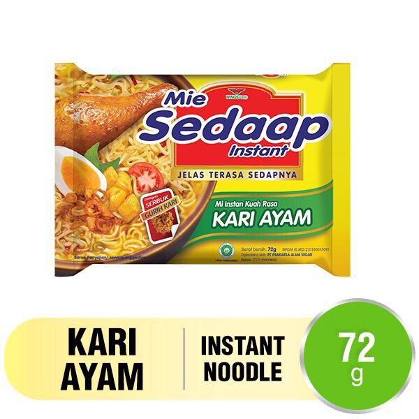 

SEDAAP MIE KARI AYAM 72 GR