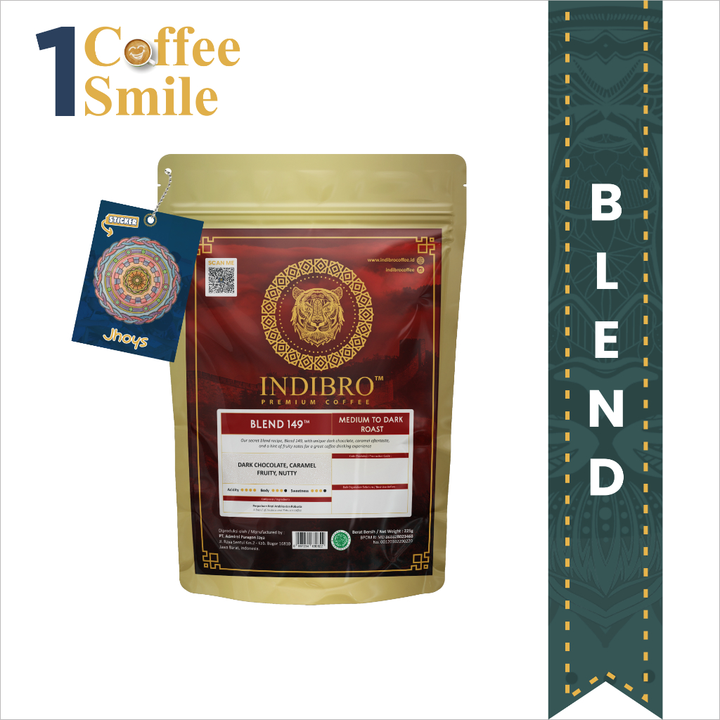 

Kopi INDIBRO Blend 149 - 225gr