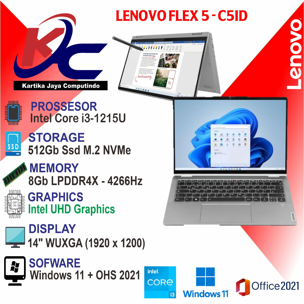 LENOVO FLEX 5 - C5ID / Core-i3