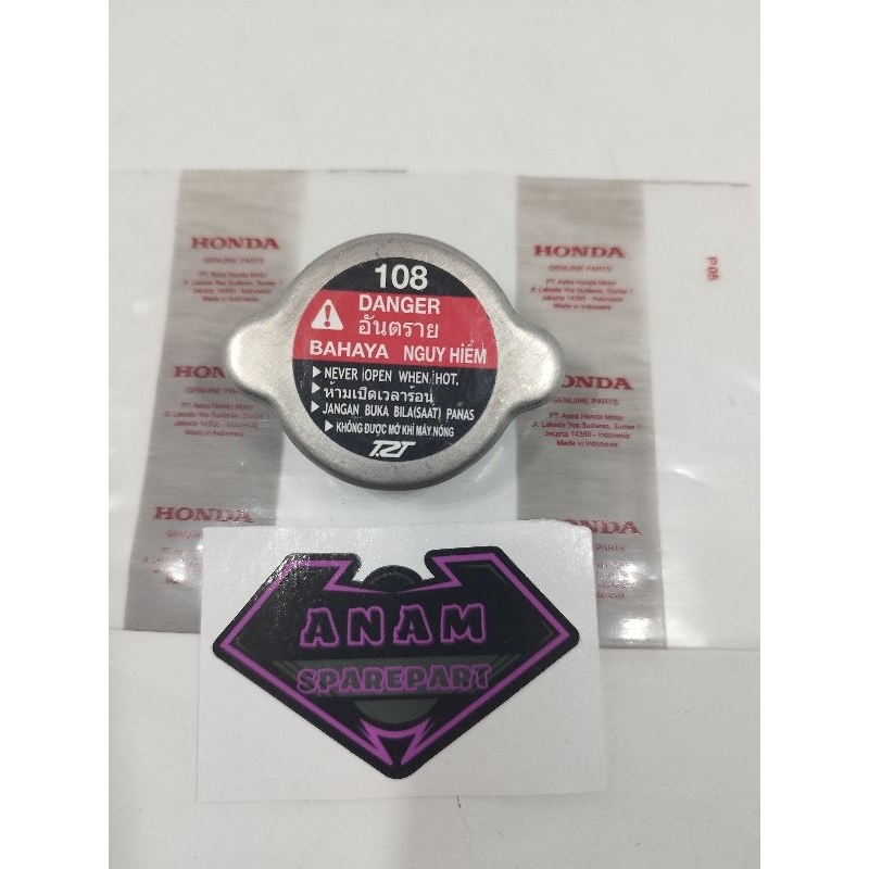 Tutup Radiator cap comp radiator honda CBR 150R CB150 StreetFire cb150x CRF 250 original